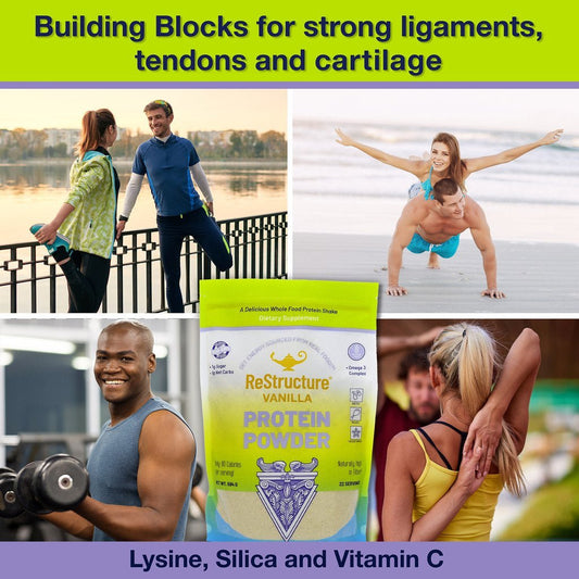 Dr. Dean’s ReStructure Protein Powder Vanilla 594g