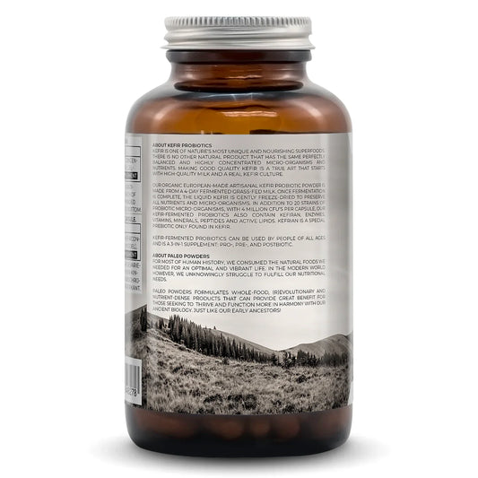 Paleo Probiotics - Organic Kefir Fermented - 120 capsules