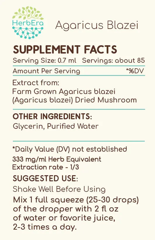 HerbEra Agaricus Blazei Tincture