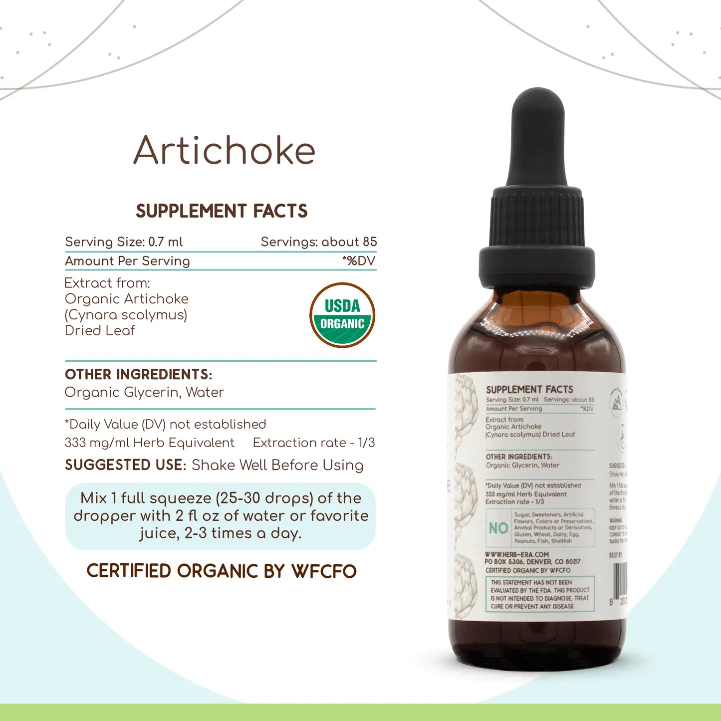 HerbEra Artichoke Tincture