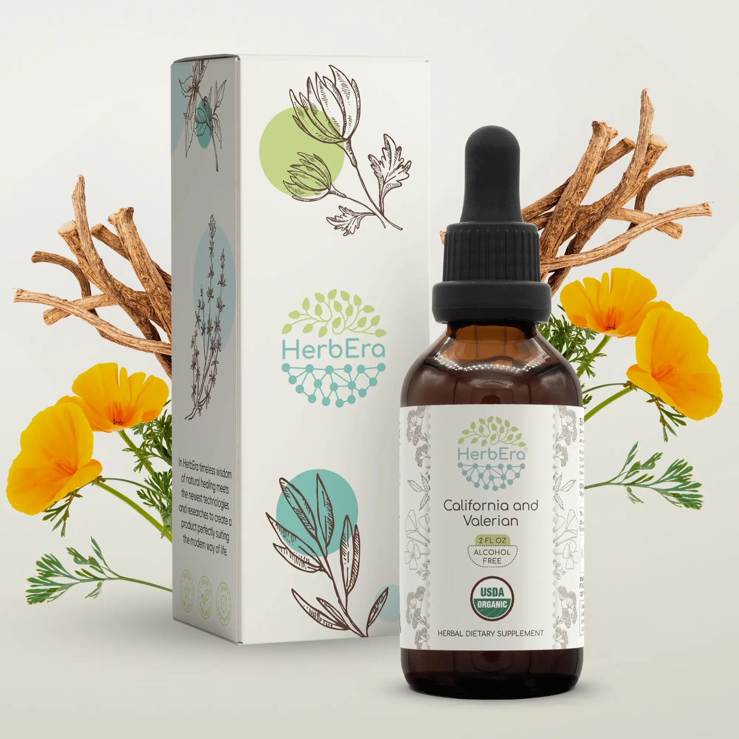 HerbEra California and Valerian Tincture