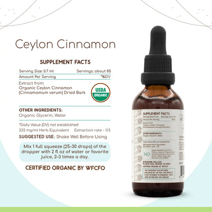 HerbEra Ceylon Cinnamon Tincture