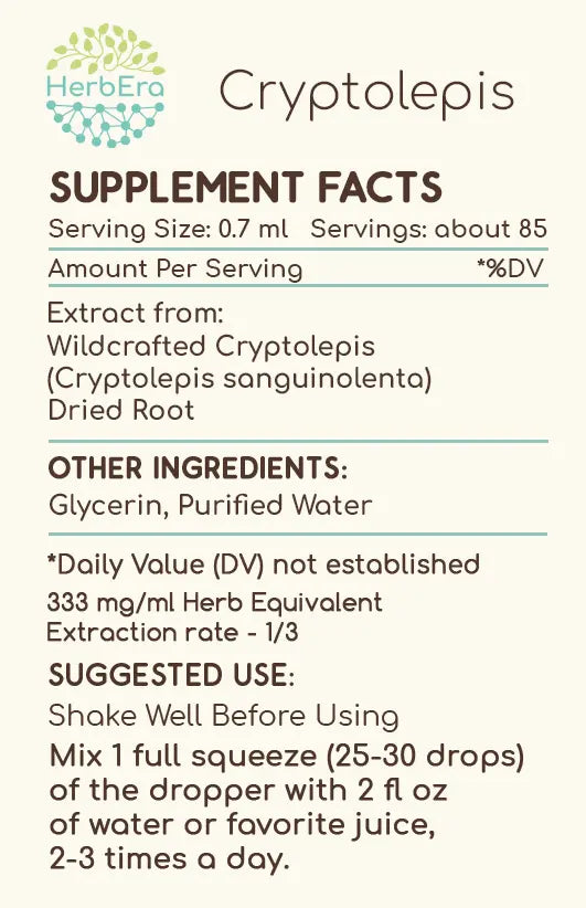 HerbEra Cryptolepis Tincture