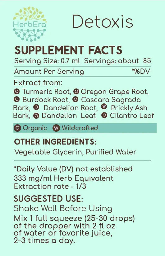 HerbEra Detoxis Tincture