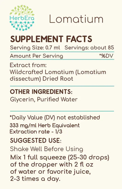 HerbEra Lomatium Tincture