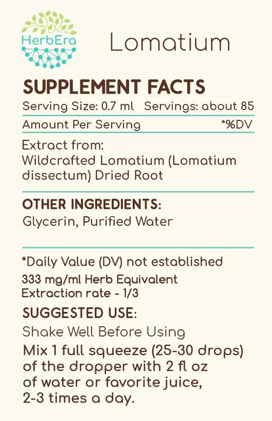 HerbEra Lomatium Tincture