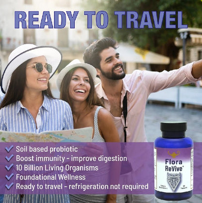 Flora Revive Probiotic (60 Capsules)
