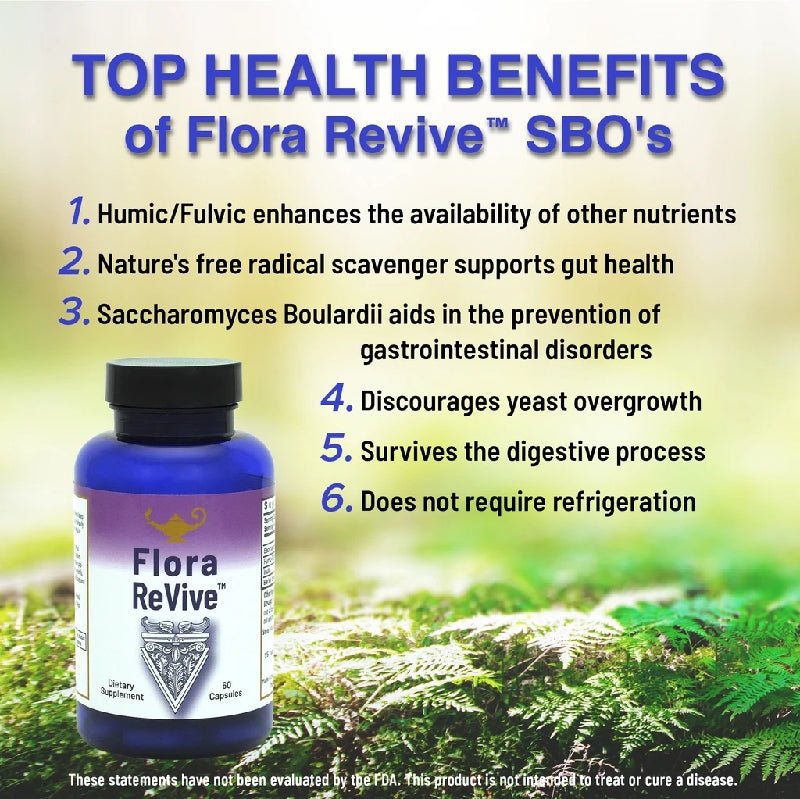 Flora Revive Probiotic (60 Capsules)