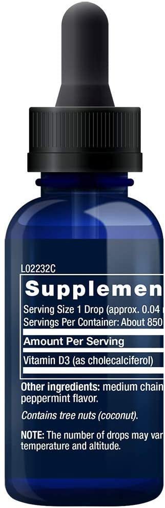 Liquid Vitamin D3 (Mint)