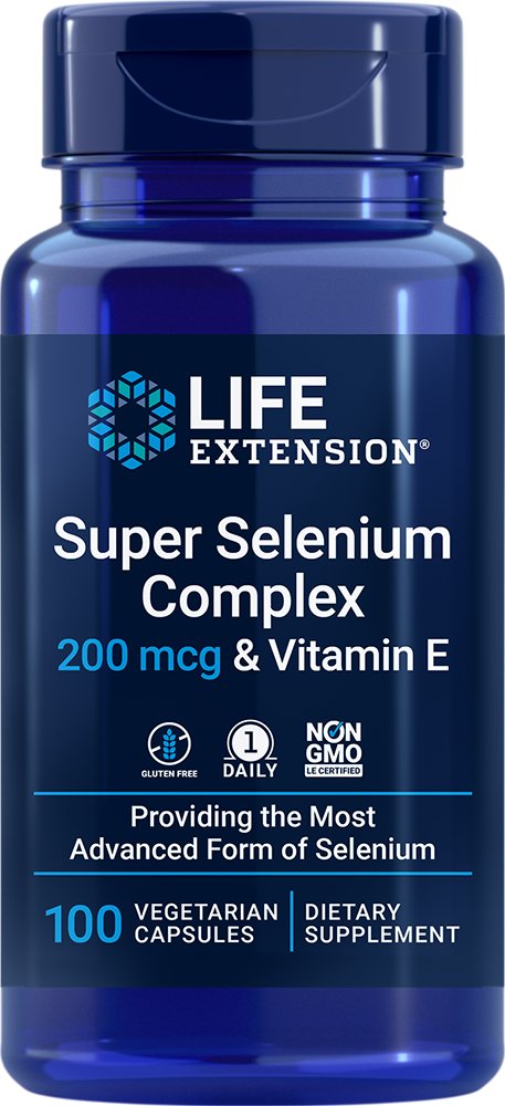 Super Selenium Complex (200 mcg, 100 vegetarian capsules)