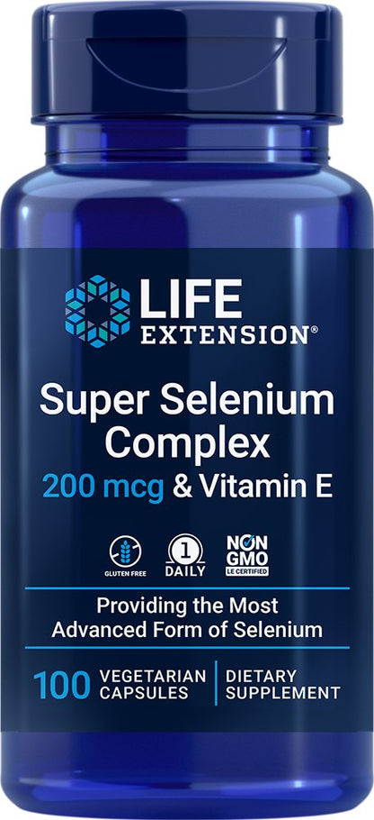 Super Selenium Complex (200 mcg, 100 vegetarian capsules)